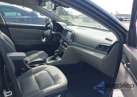 2020 Hyundai Elantra Limited из США, поврежденный, VIN KMHD84LFXLU073418